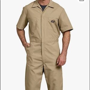 New GRAY MEDIUM SHORT coveralls